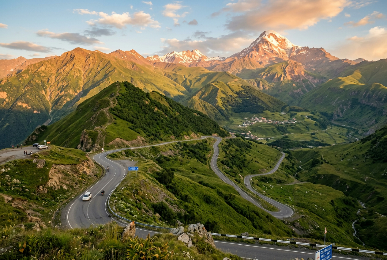 Crossing the Georgian Military Highway: A Step-by-Step Guide