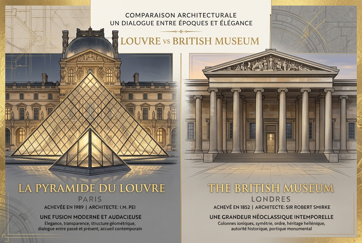 Le Louvre vs le British Museum : quel est le plus grand musée du monde ?