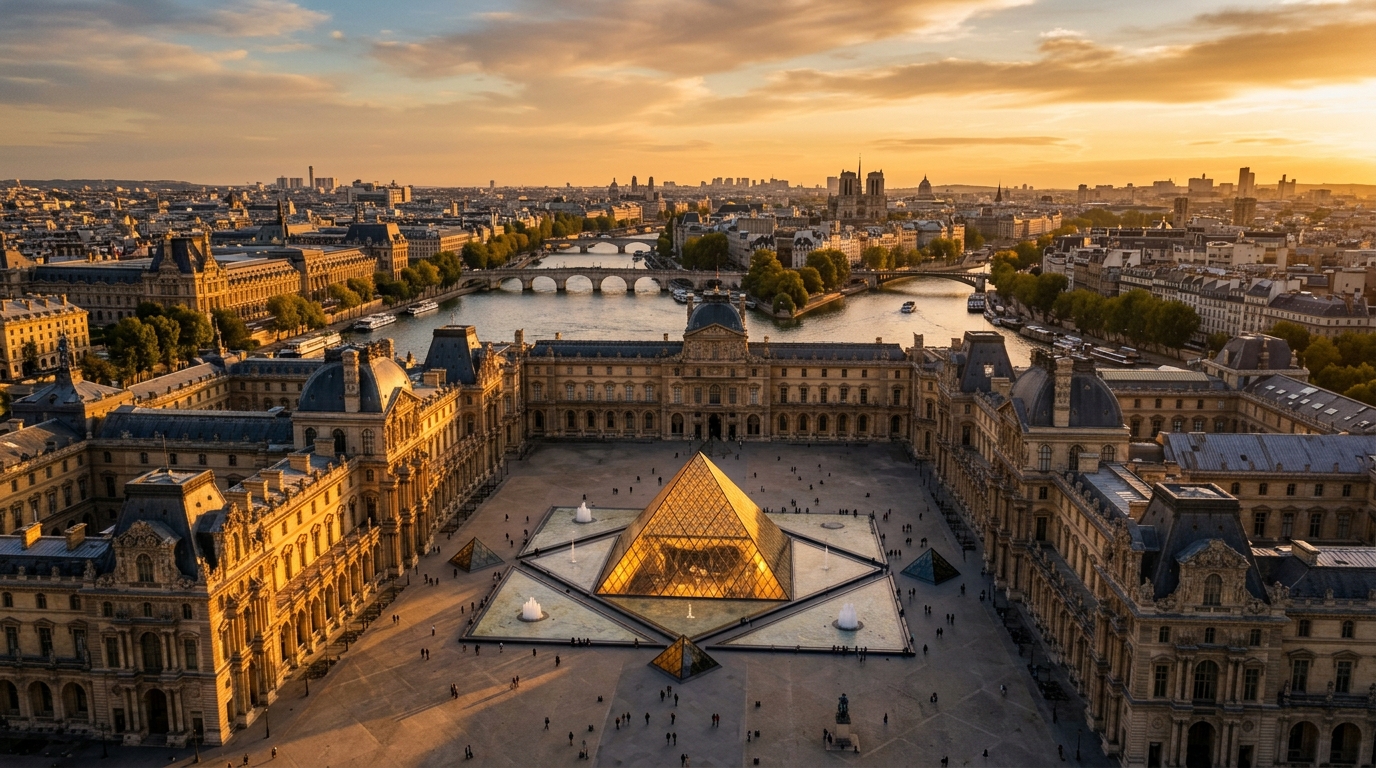 Du donjon médiéval au Grand Louvre : huit siècles d'une métamorphose royale