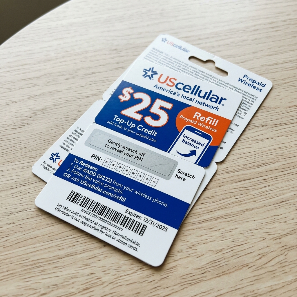 US Mobile Top-Up $25