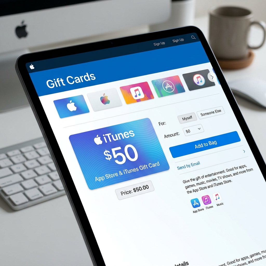 Apple iTunes Gift Card $50