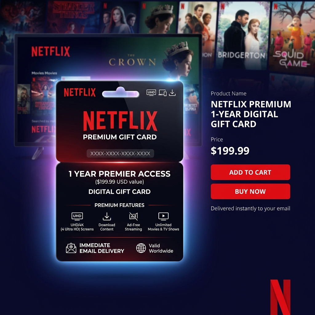 Netflix Premium Annual