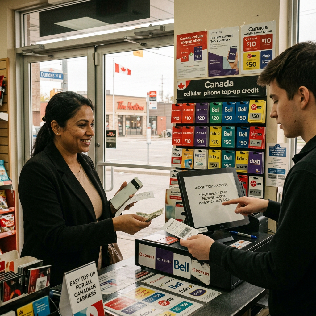 Canada Mobile Top-Up $30 CAD