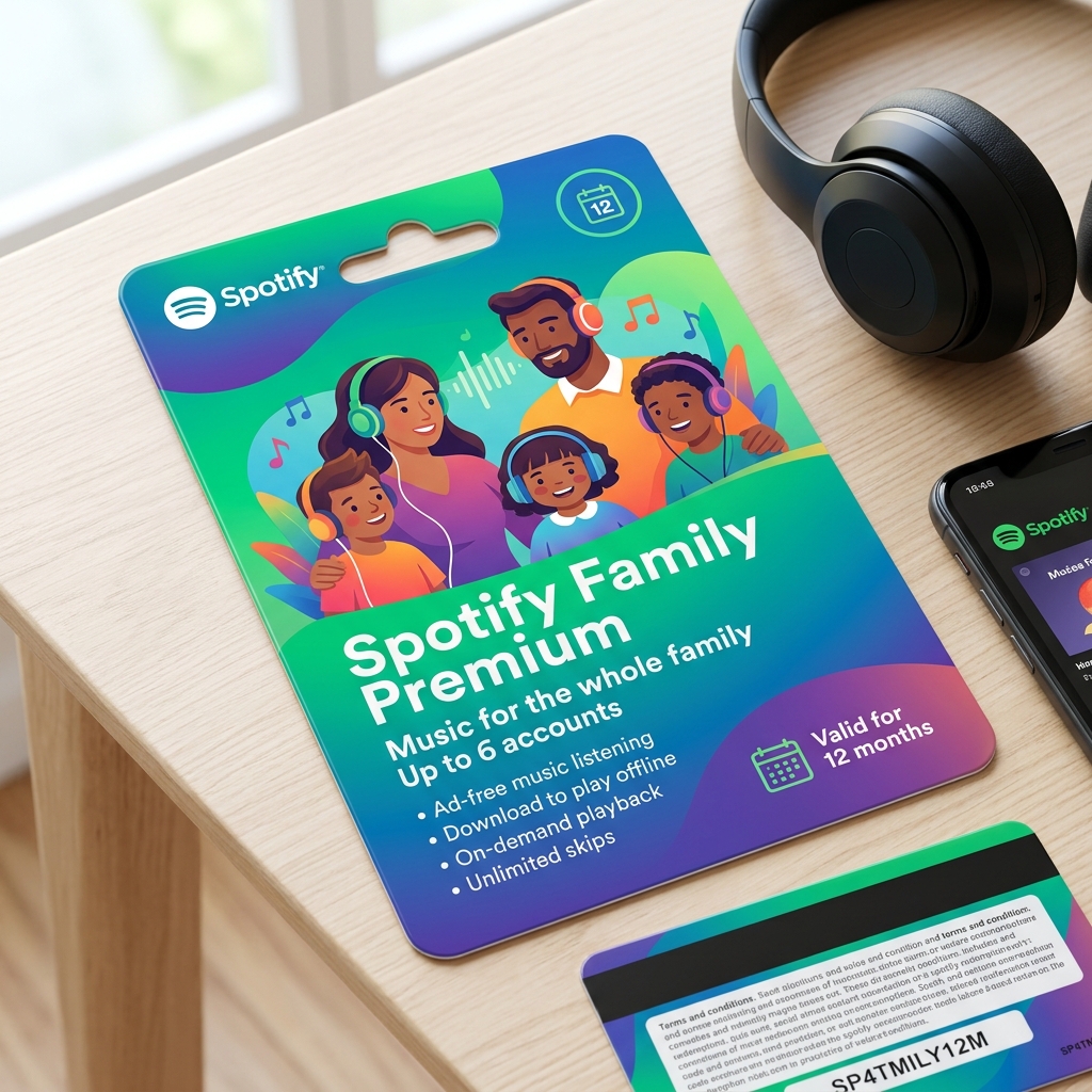 Spotify Premium Family 12M