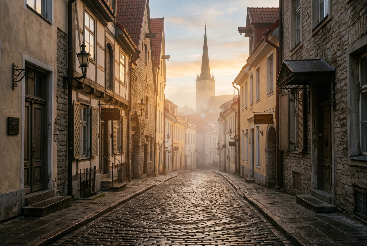 Tallinn's Old Town After the Tourists Leave: A 6am Walk
