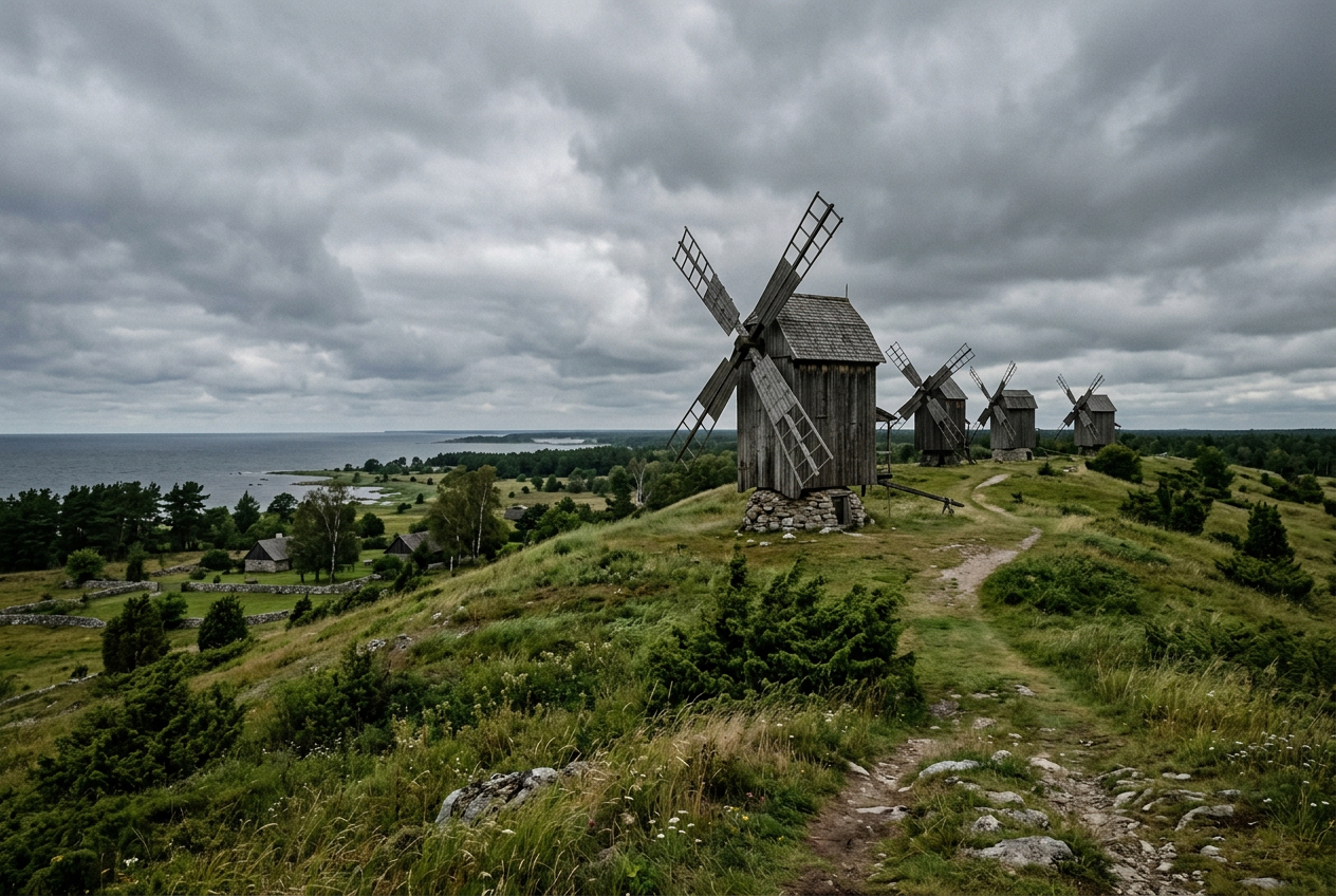 A Weekend in Saaremaa: Windmills, Wild Beaches, and Unexpected Calm