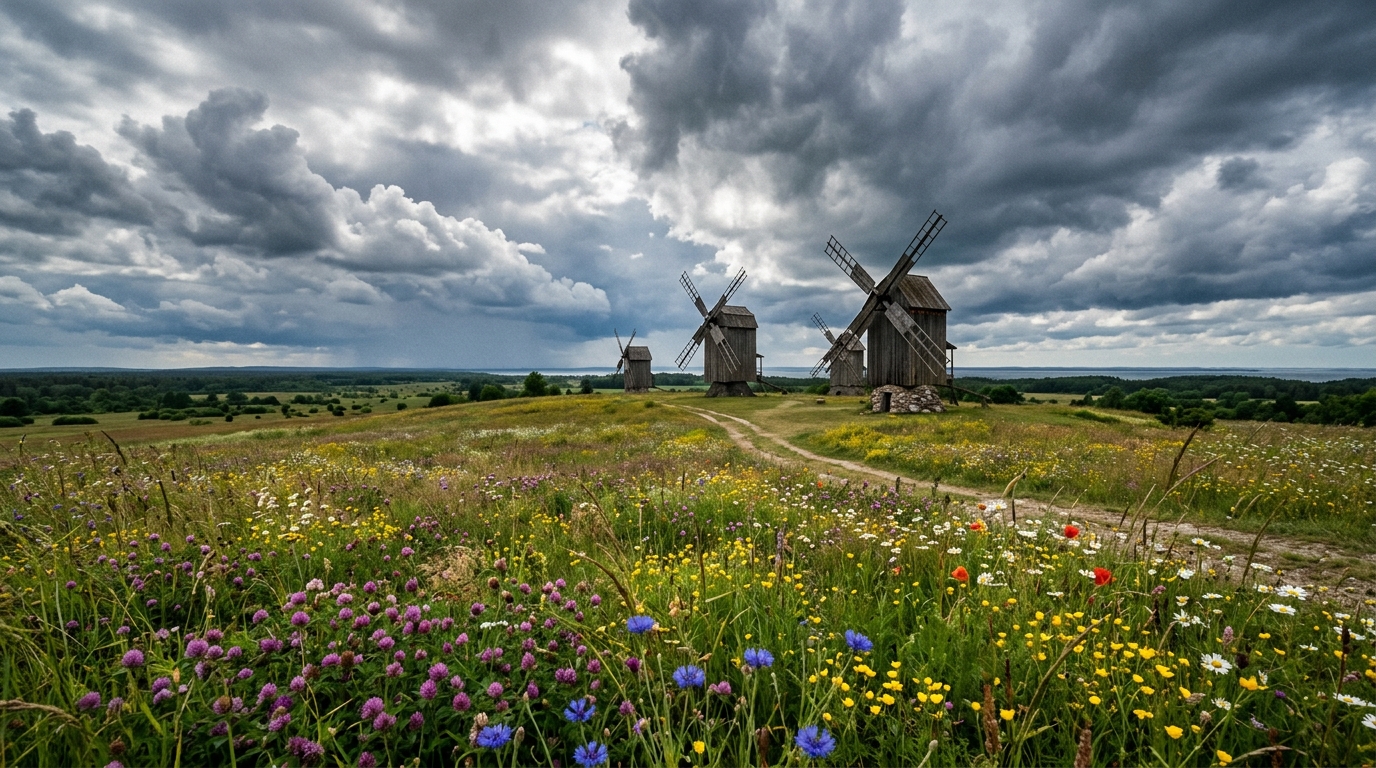 Saaremaa: Windmills, Meteorites and Very Good Bread