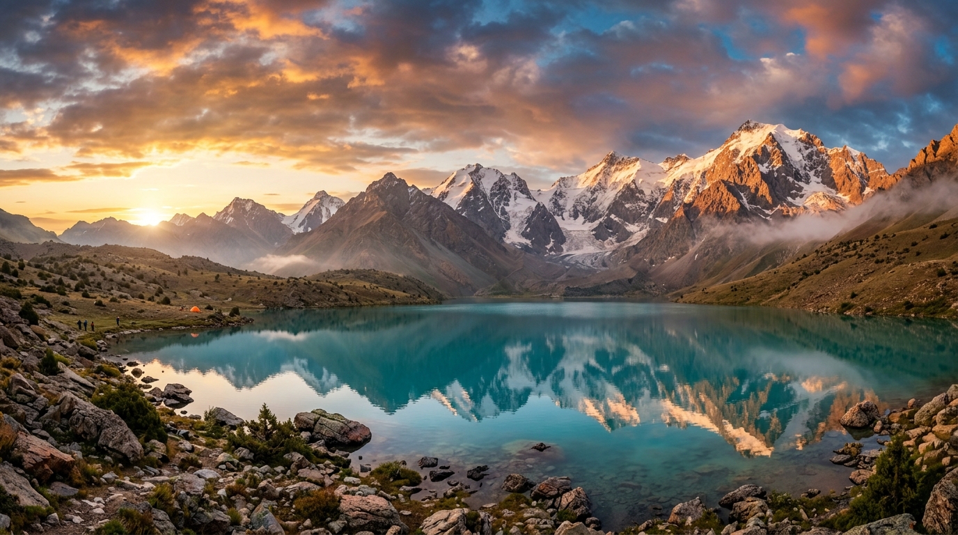 Fan Mountains, Tajikistan