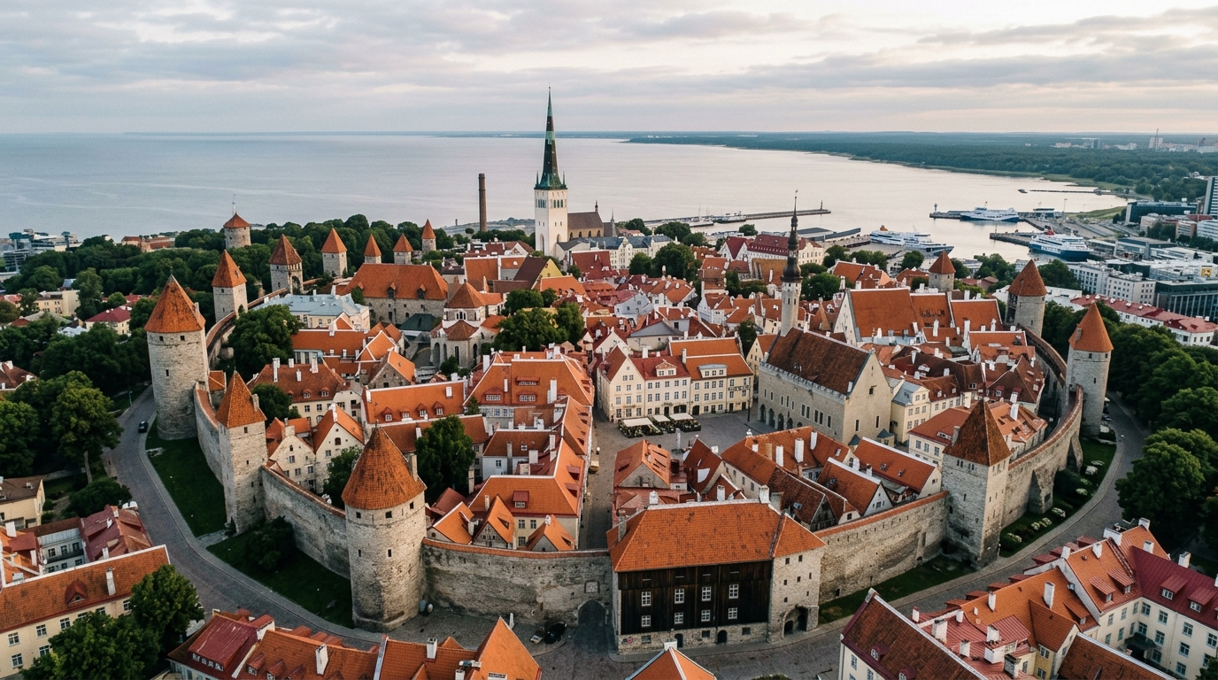 Tallinn, Estonia — where zarinaazizzoda is based