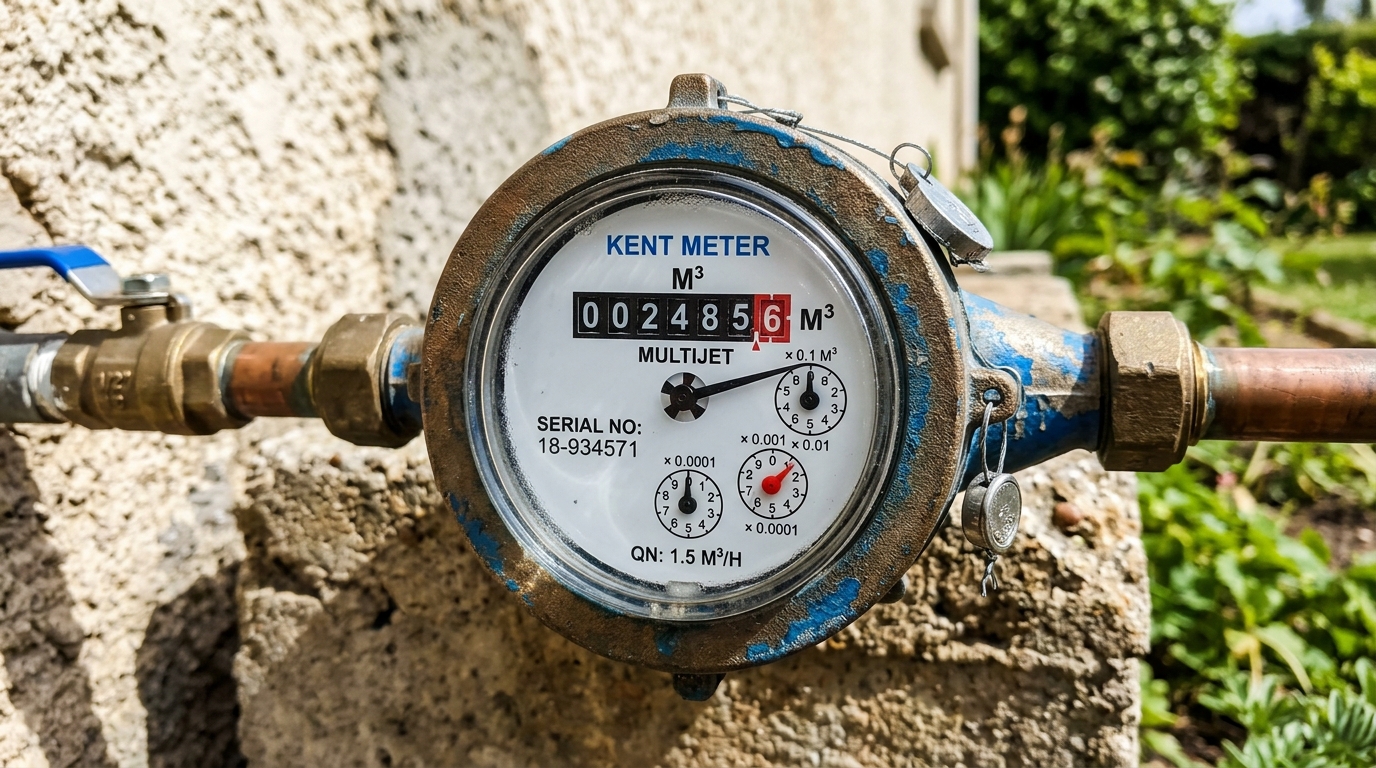 Medidores de agua: tipos y lectura