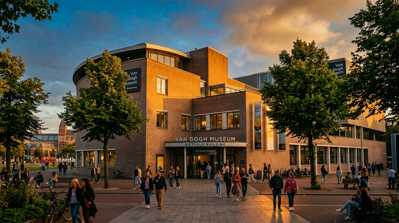 Het Van Gogh Museum in Amsterdam
