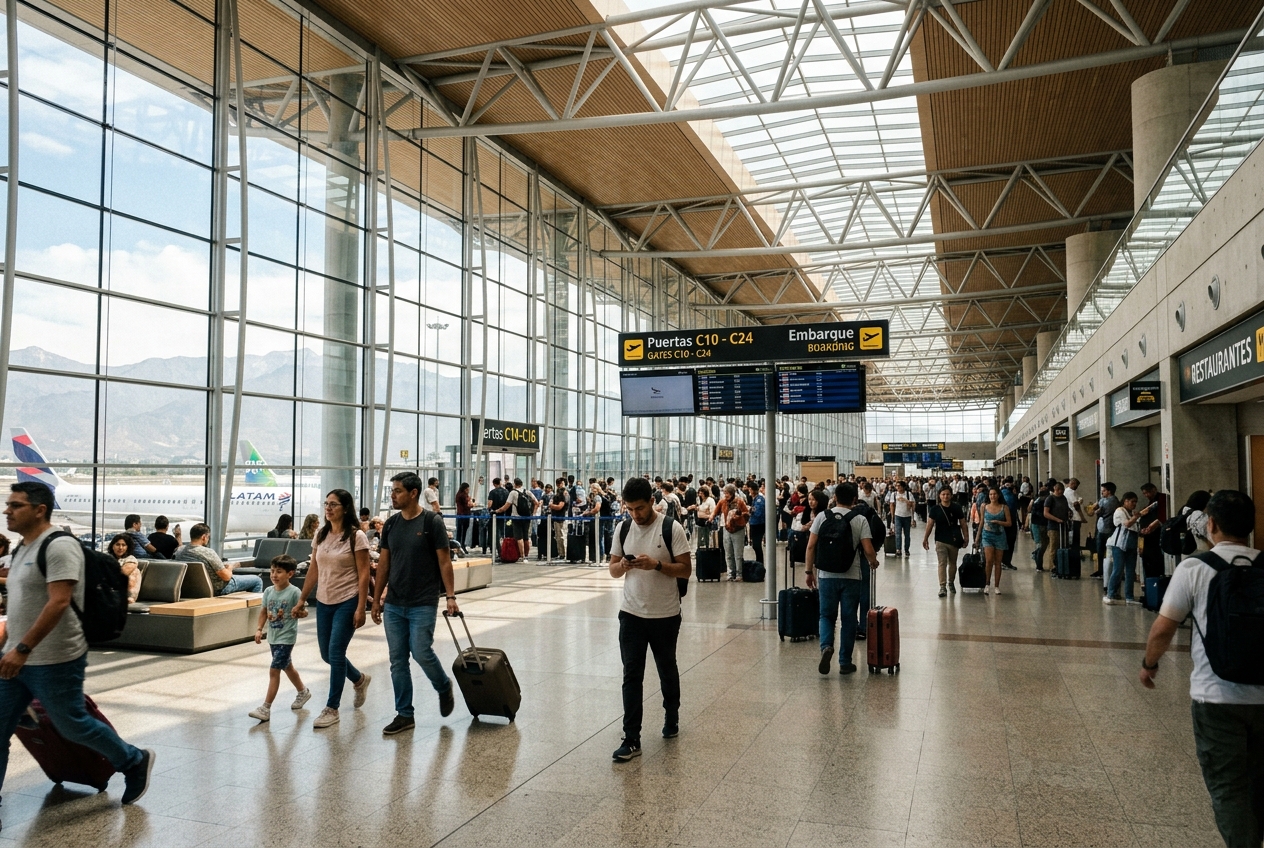 Guía de aeropuertos: dónde comprar SIM al llegar a Santiago