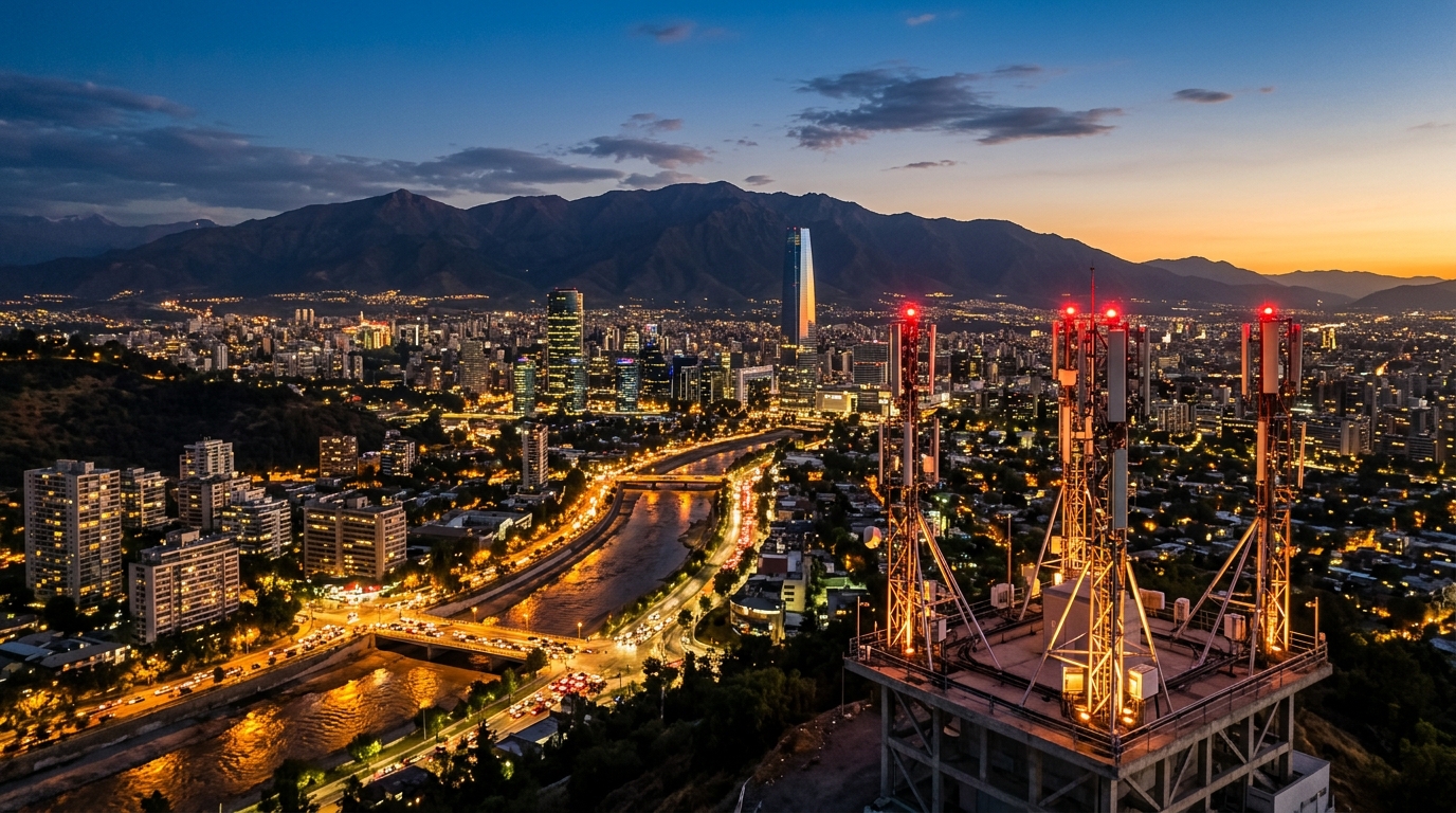 Despliegue 5G en Santiago de Chile