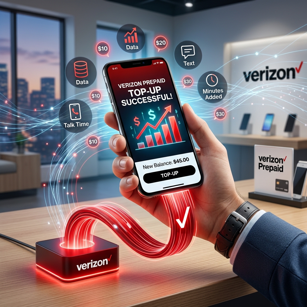 Verizon Mobile Top-Up $50
