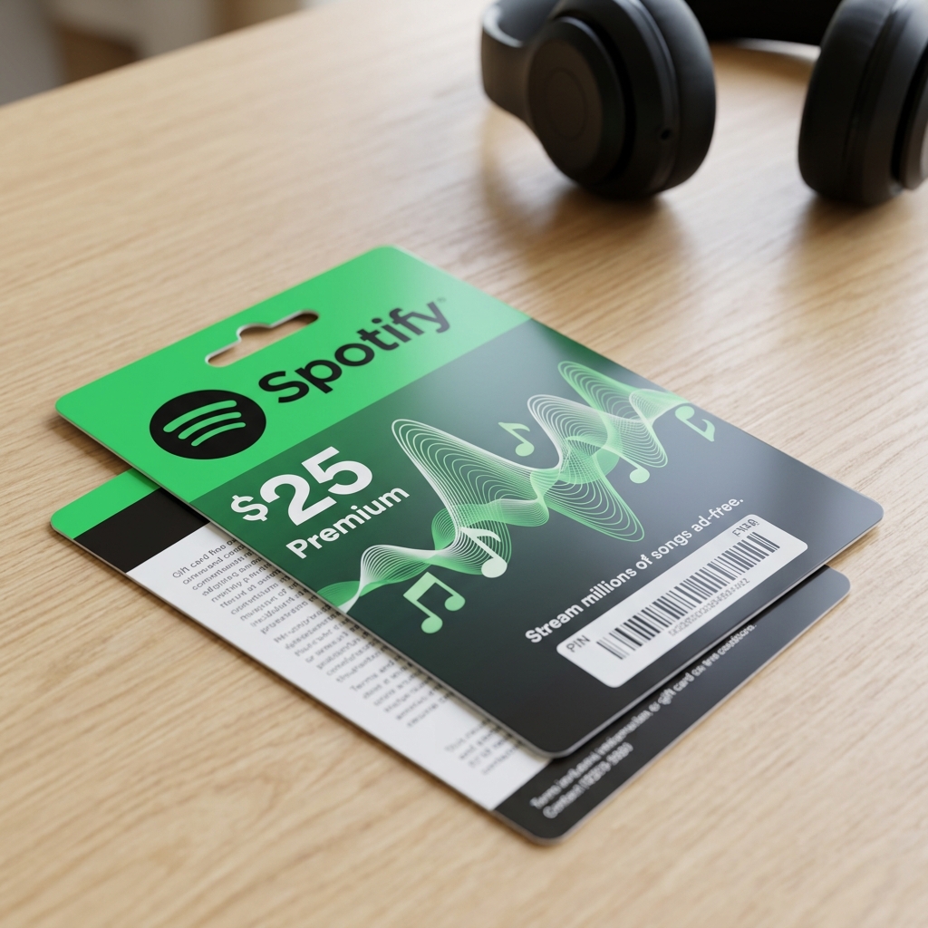 Spotify Premium Gift Card $50