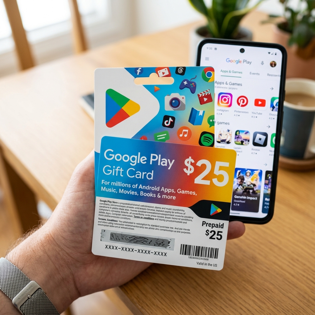Google Play Store Card $25
