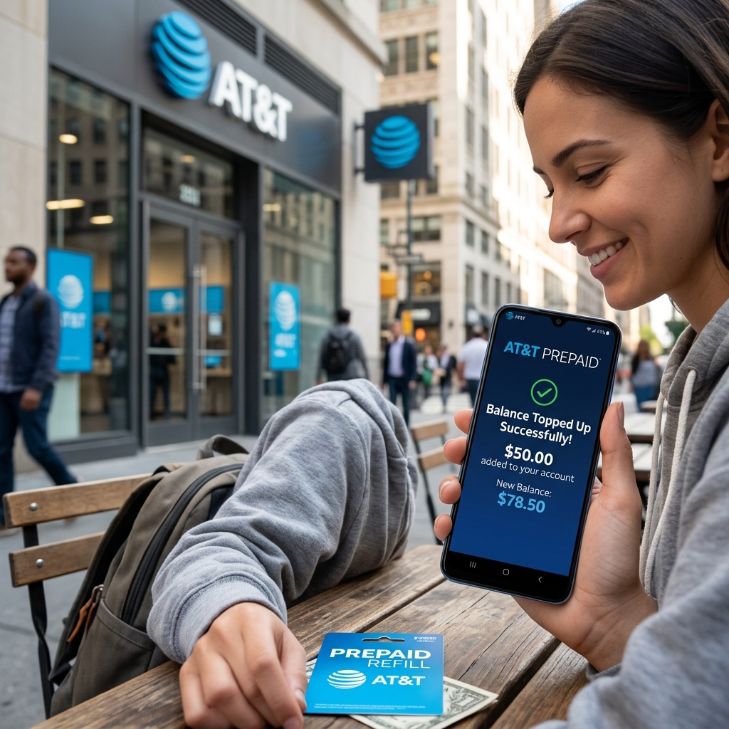 AT&T Mobile Top-Up $75