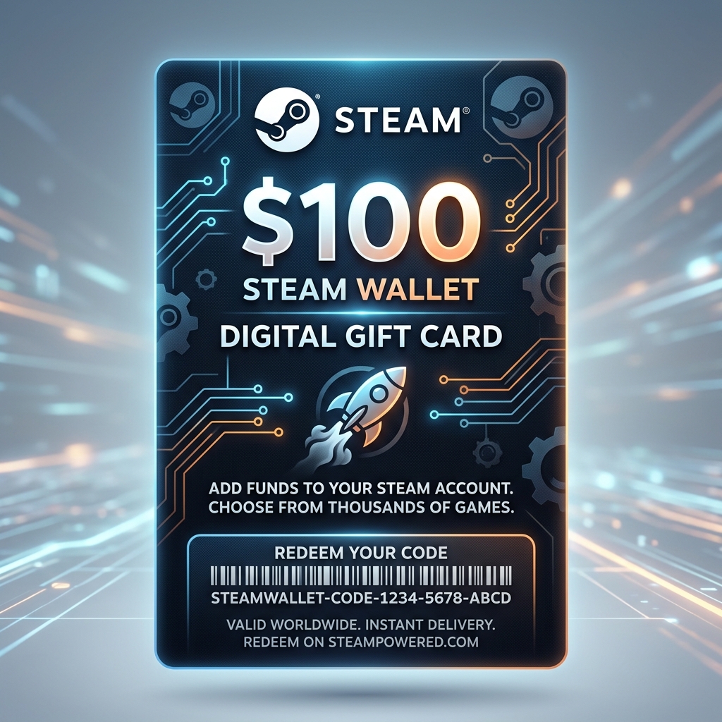 Steam Wallet $100