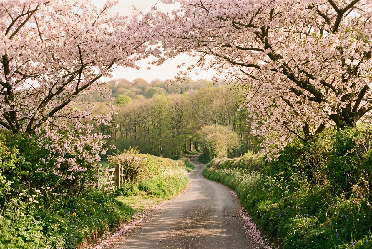 The Chilterns in Cherry Blossom Season: An Unexpected Revelation