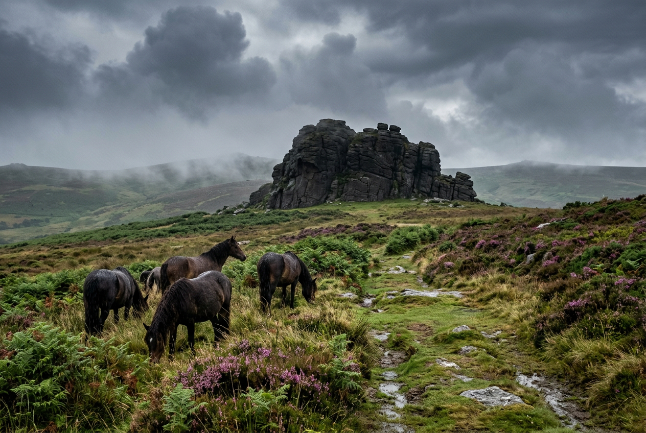 Devon's Two Moors Way by Road: Exmoor to Dartmoor