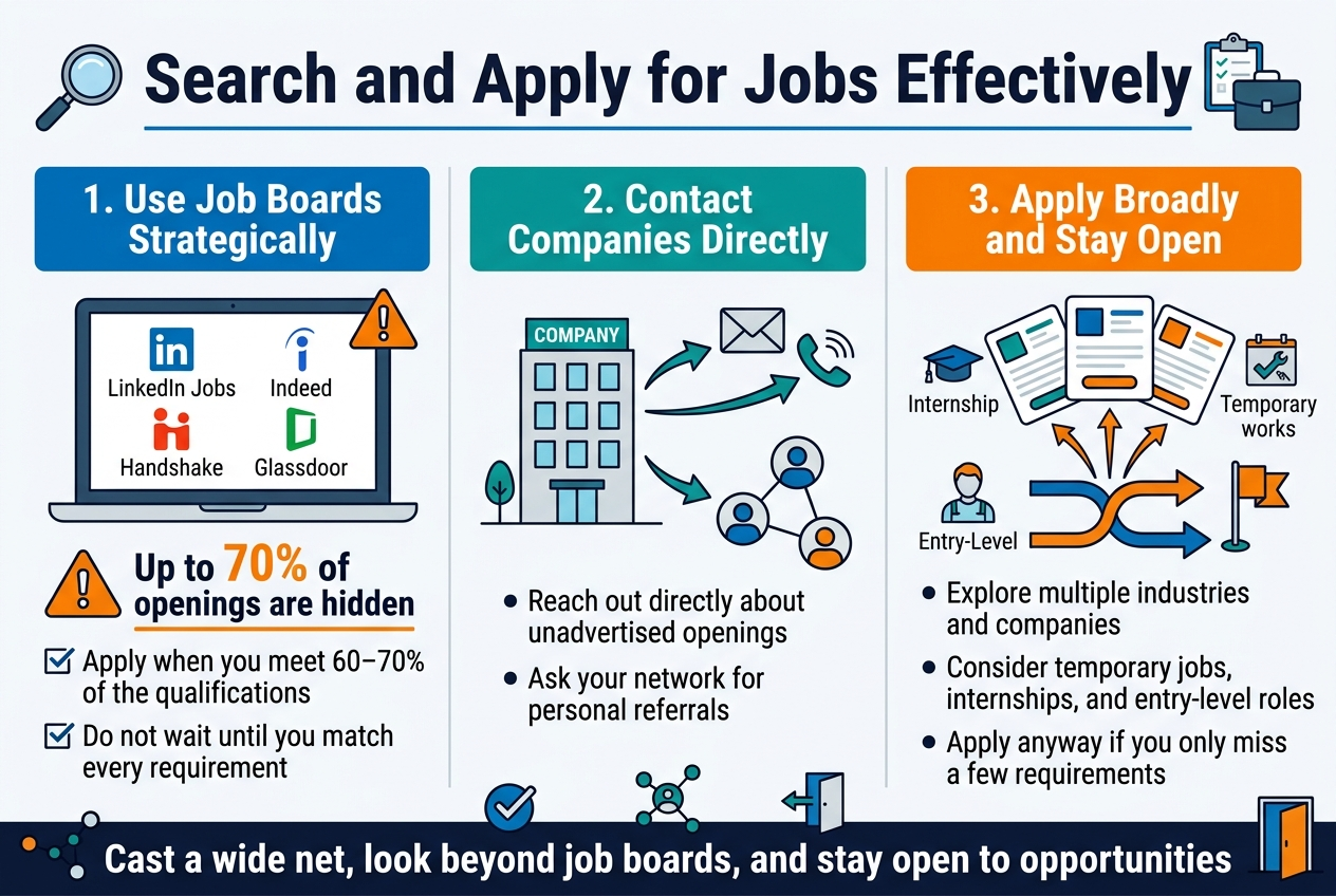 Search and Apply for Jobs Effectively