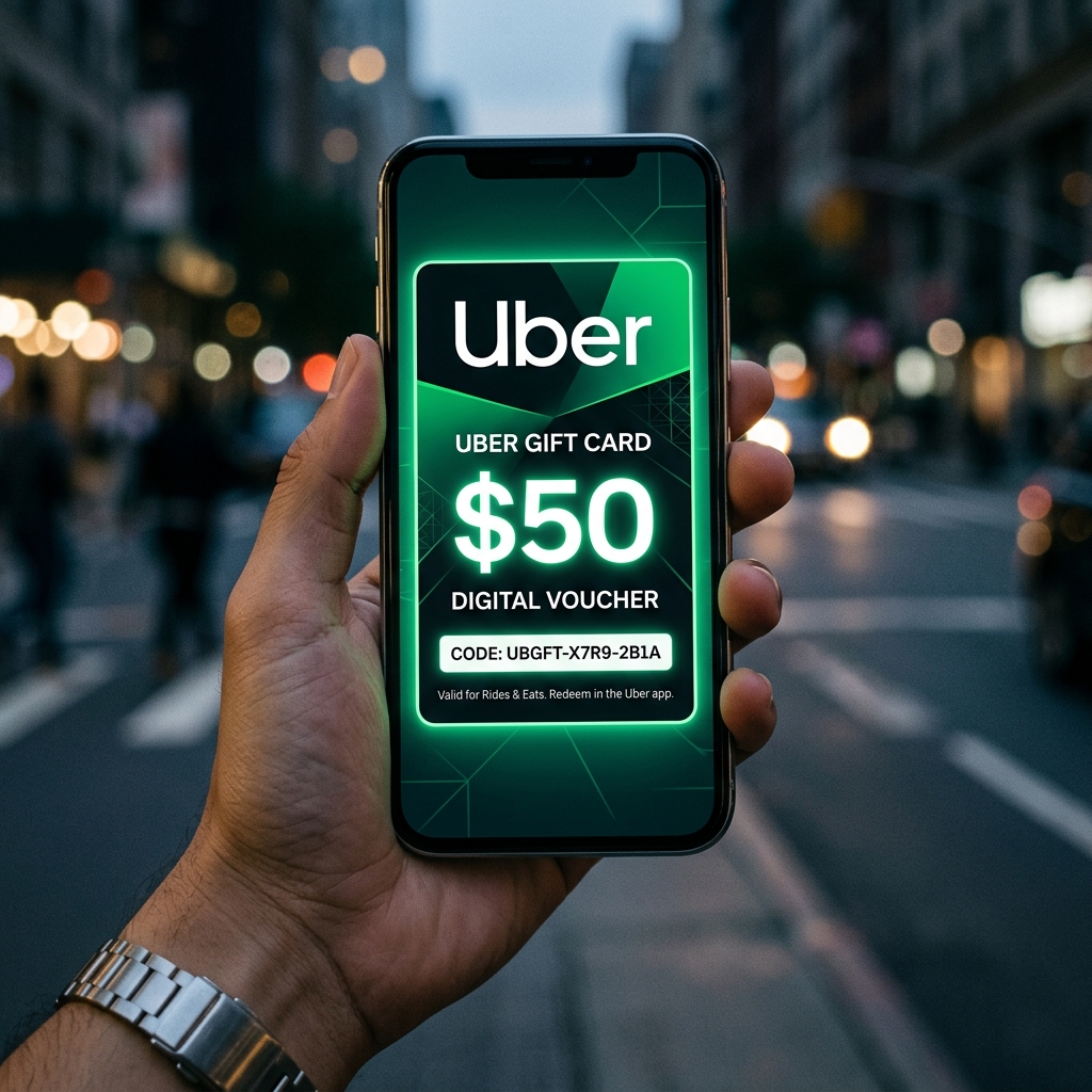 Uber $75 Gift Card