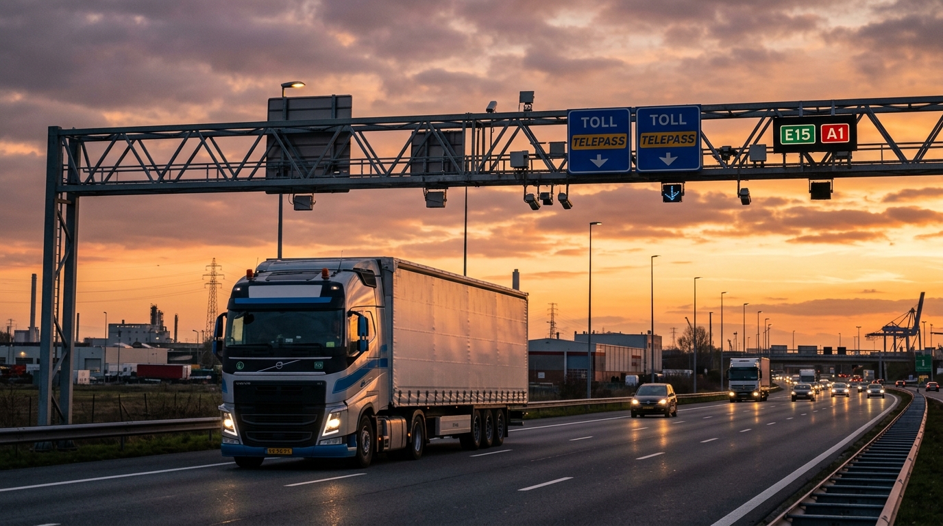 Lkw-Maut in Deutschland: So funktioniert das Toll-Collect-System