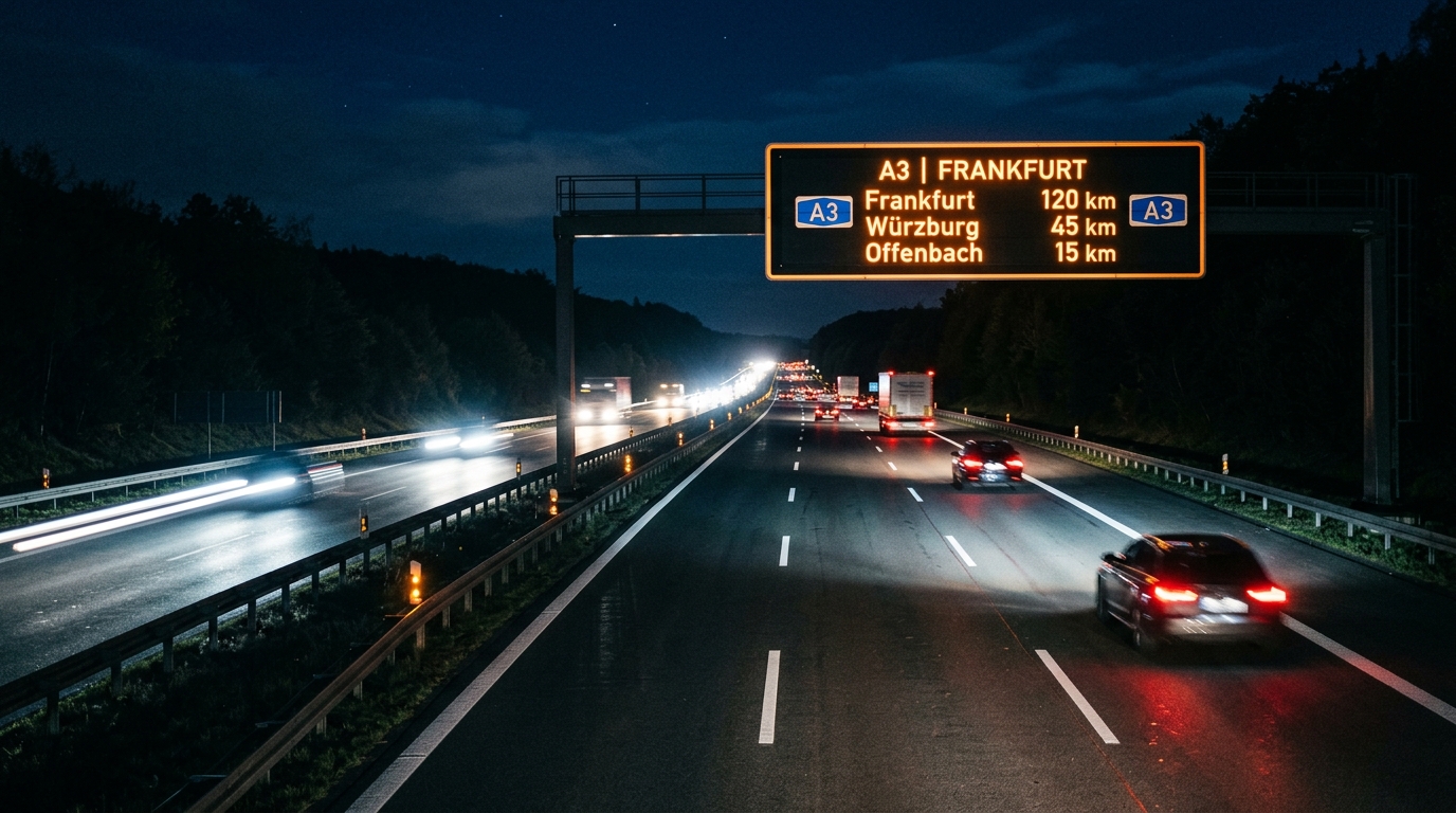 Autobahn bei Nacht – der autobanhe Ratgeber