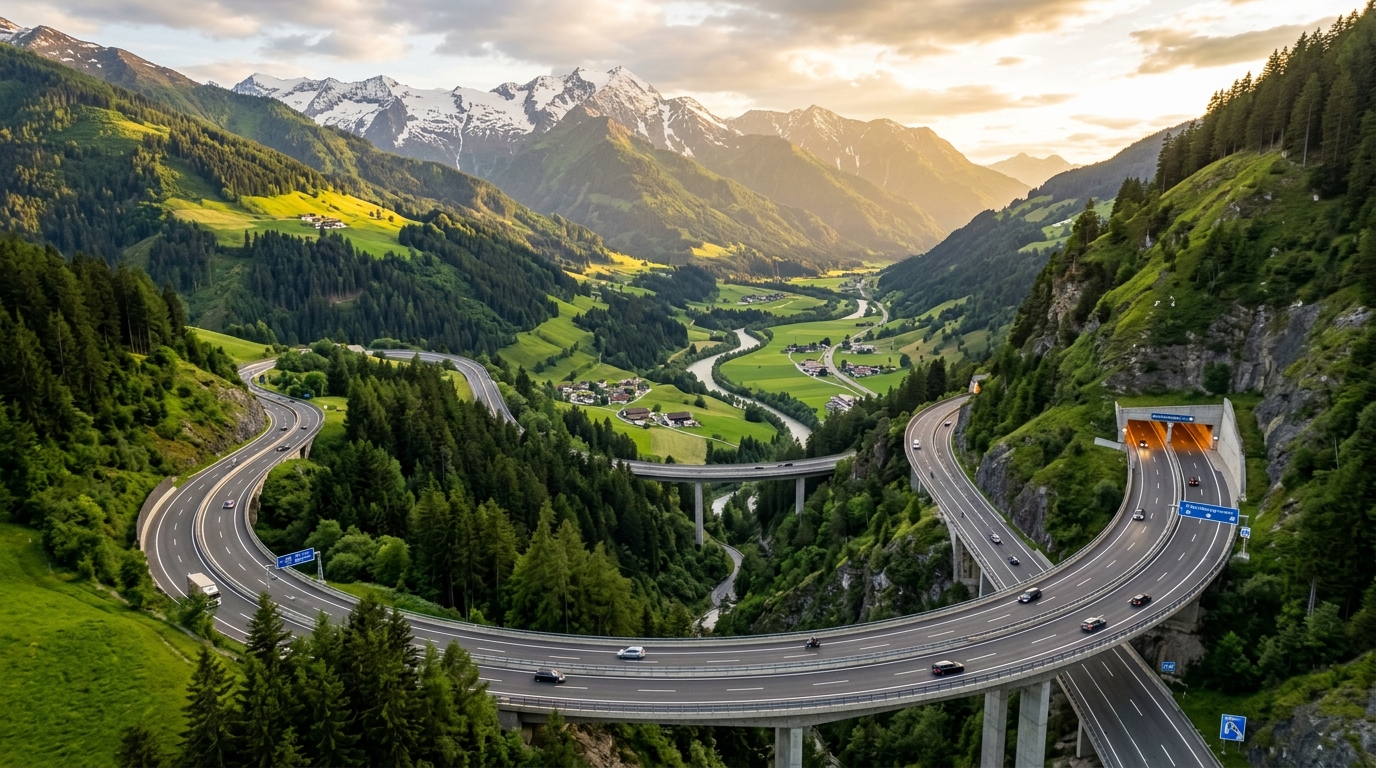 Österreichische Alpenautobahn