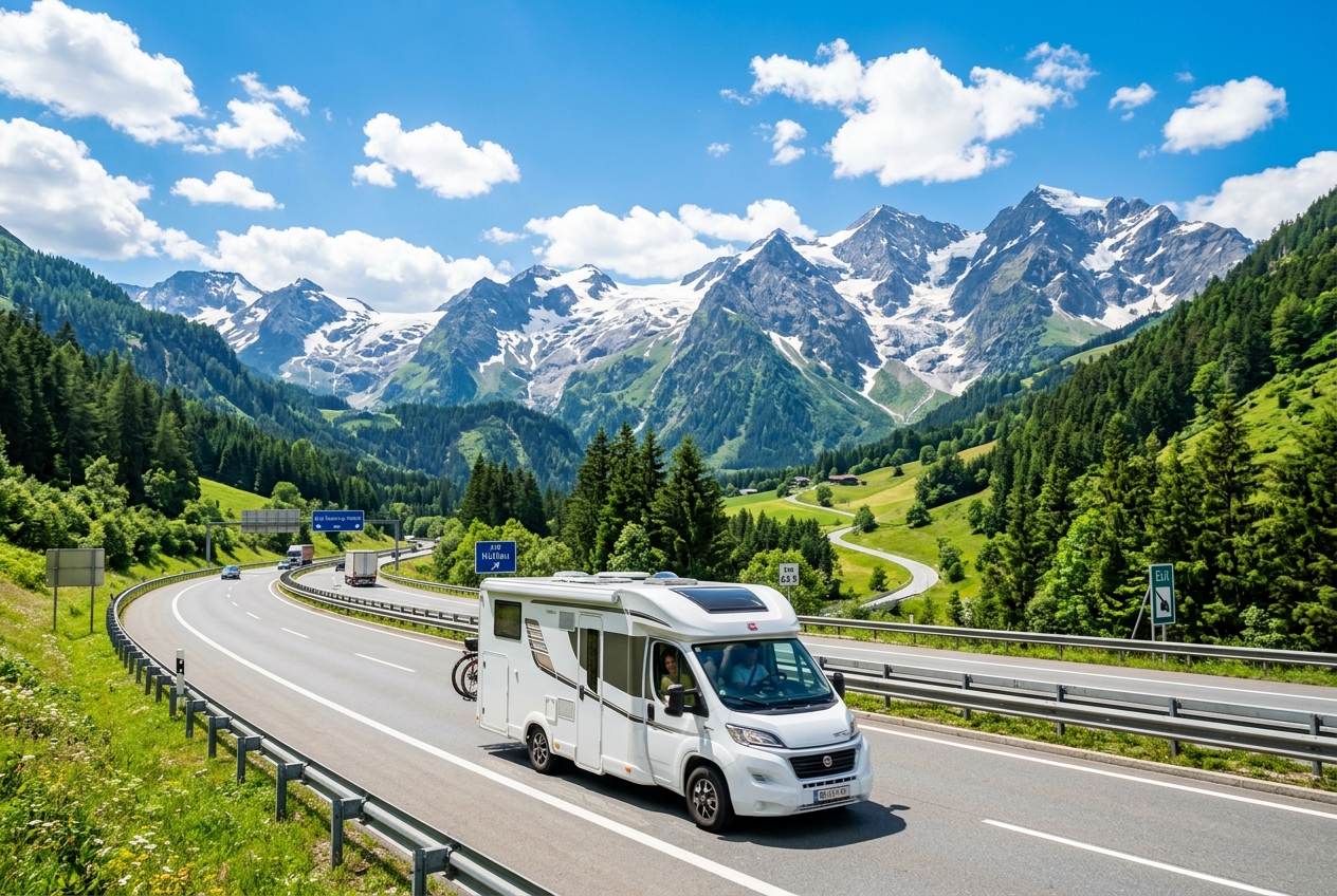 Vignette für Anhänger und Wohnmobil – was gilt?