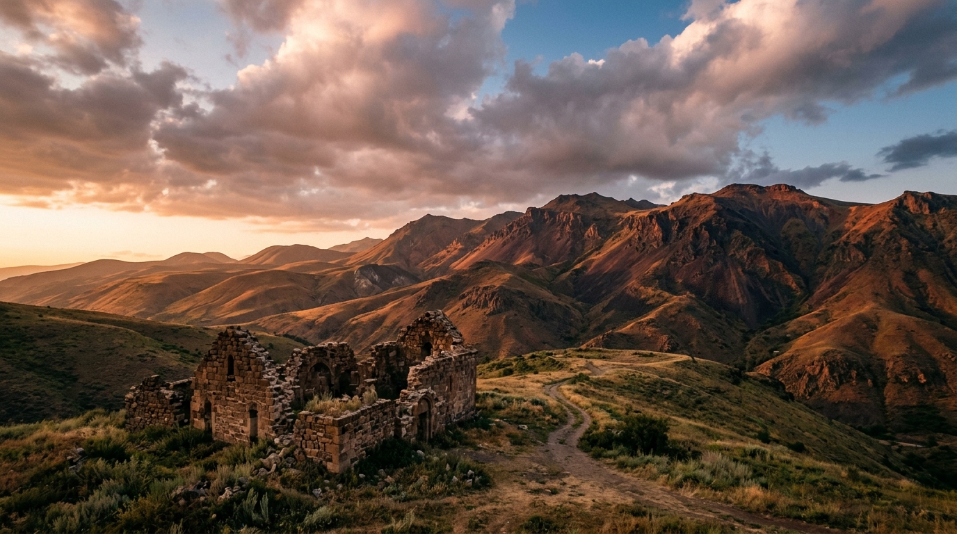 Armenian highlands panorama