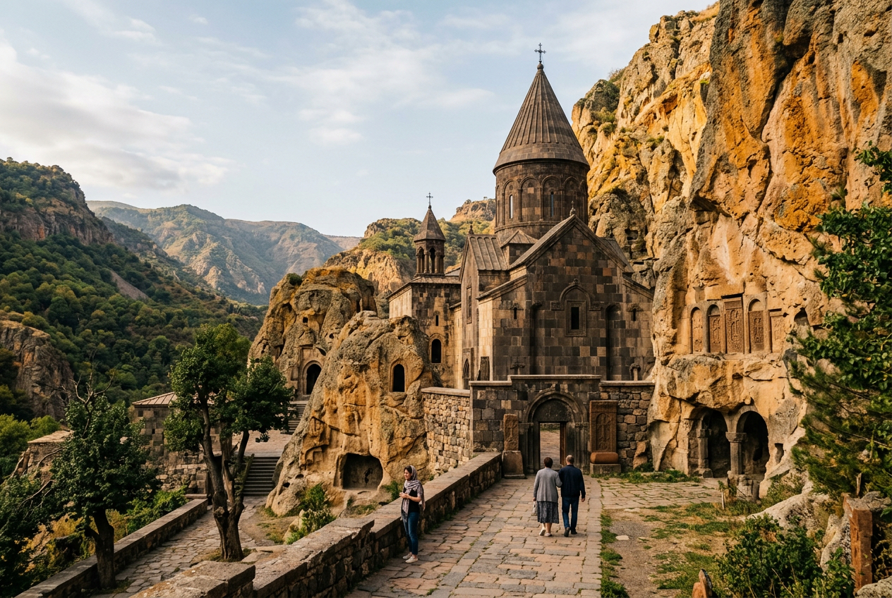 Geghard: The Monastery Inside the Mountain