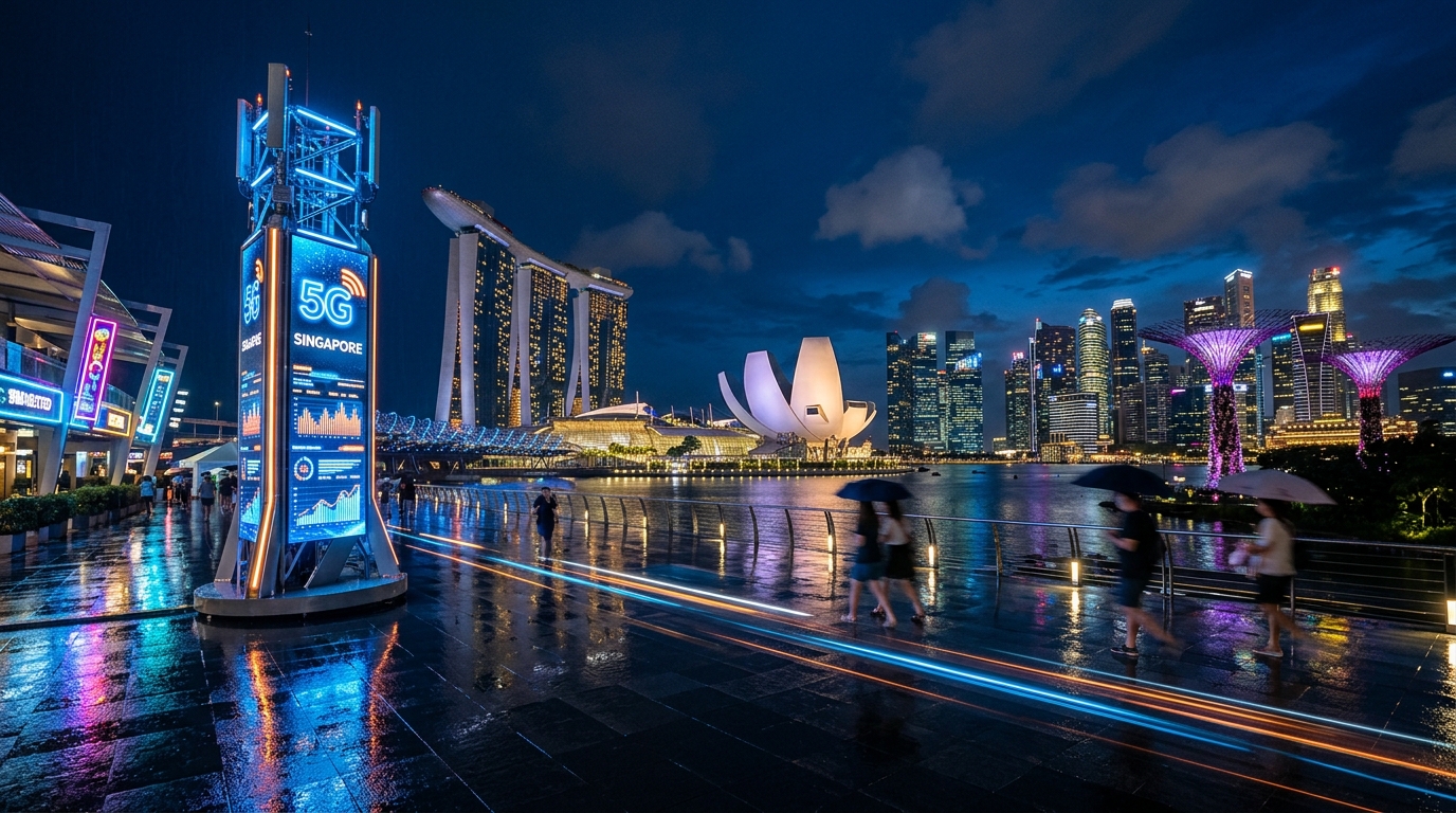 SIMBA's 5G Rollout: Which Zones in Singapore Are Actually Covered?