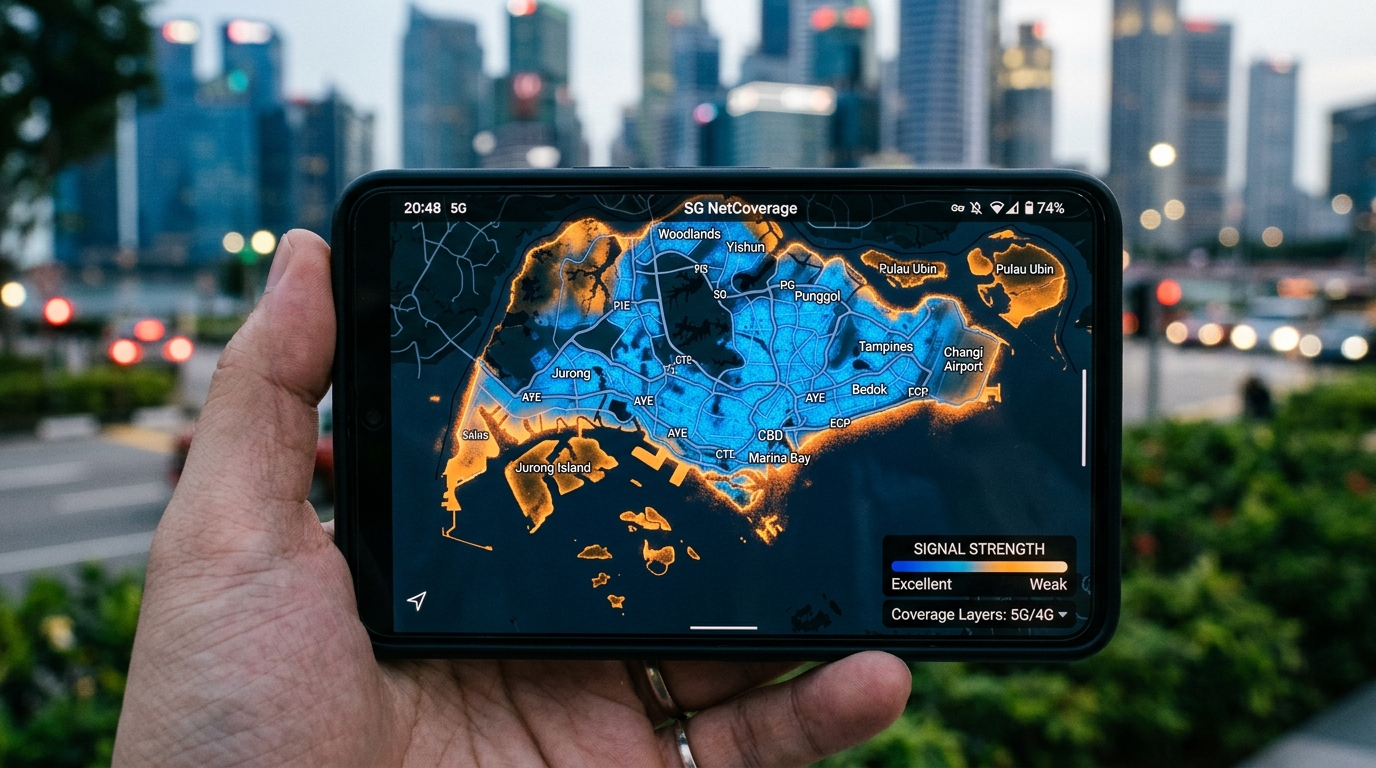 Indoor Coverage Report: How SIMBA Performs in Malls, Offices, and MRT Tunnels