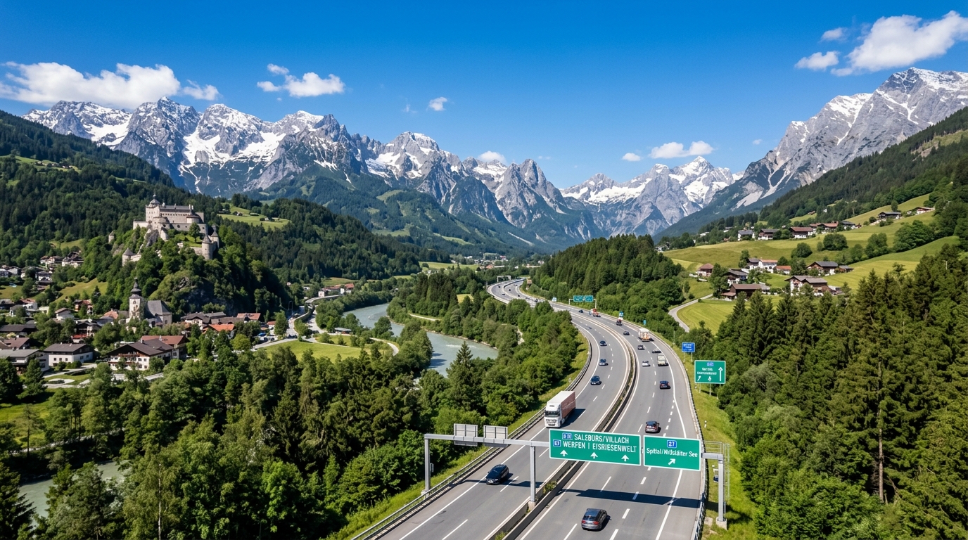 Österreich Vignette 2025: Preise, Gültigkeit und wo man sie kauft