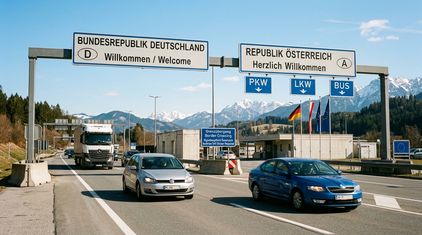 Einreise nach Österreich: Maut-Checkliste für ausländische Fahrer