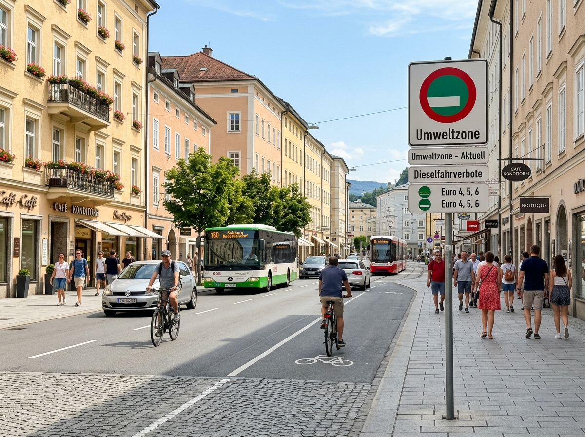 Grüne Umweltplakette in Österreich: Was Besucher wissen müssen