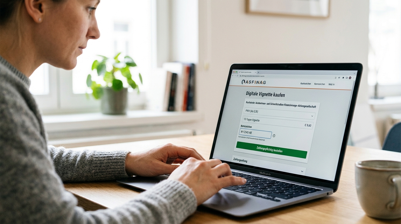 E-Vignette kaufen – Anleitung für Asfinag.at