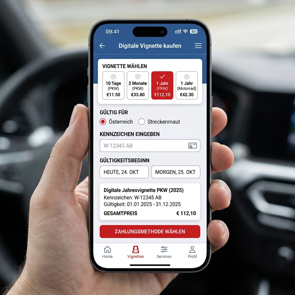 ASFINAG App – Schritt-für-Schritt
