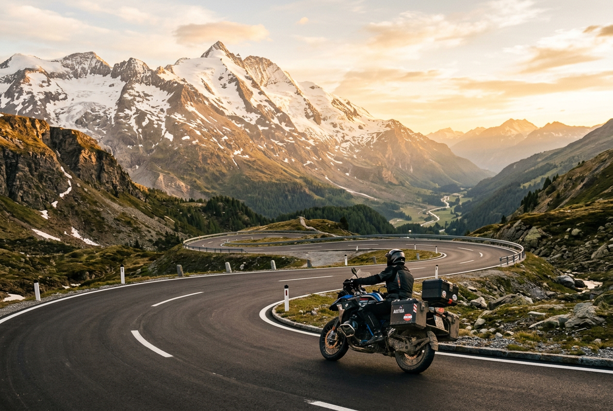 Motorrad-Vignette Österreich