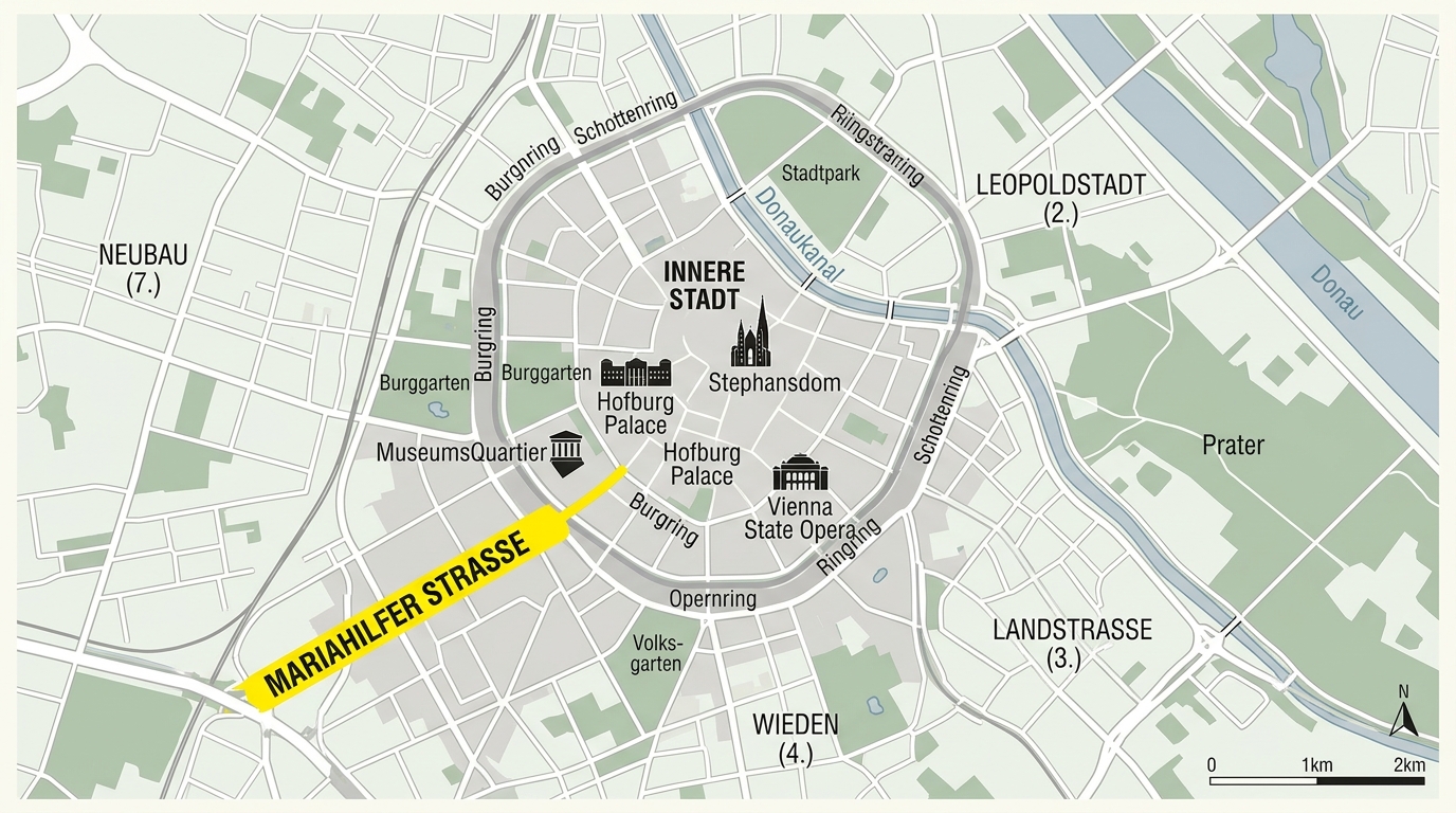 Karte: mautkauf Bürostandort Wien