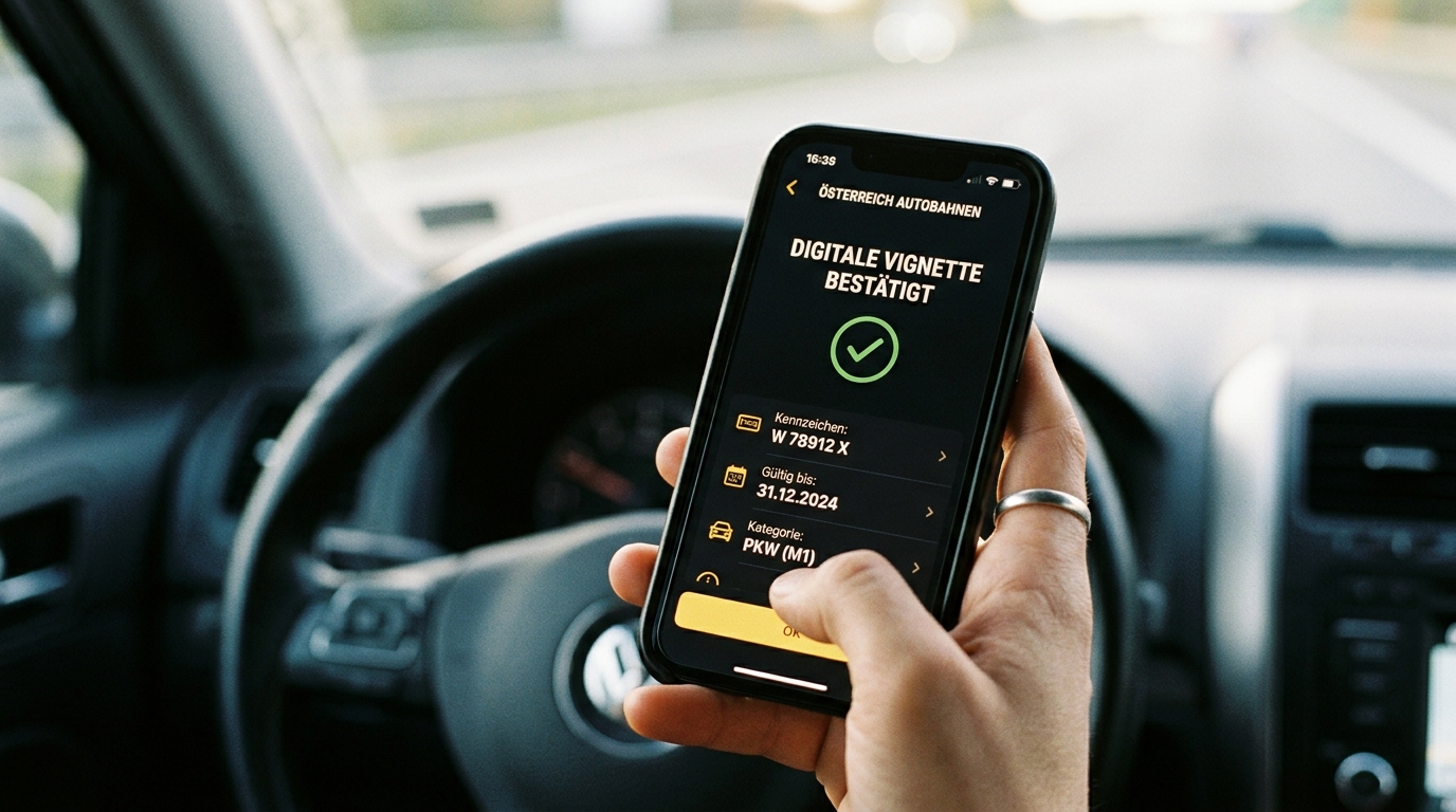ASFINAG App: Digitale Vignette kaufen
