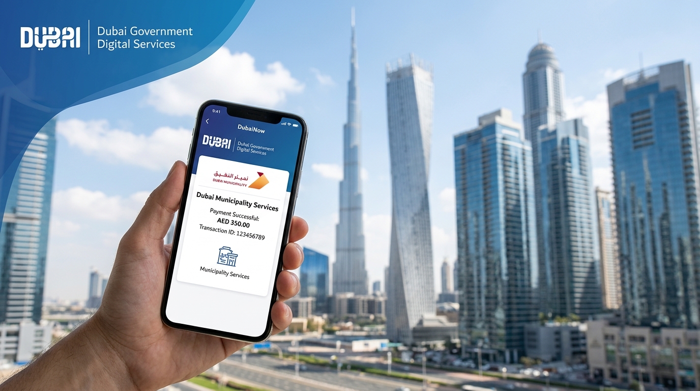 رسوم البلدية في دبي — كيف تدفعها بسهولة عبر DubaiNow