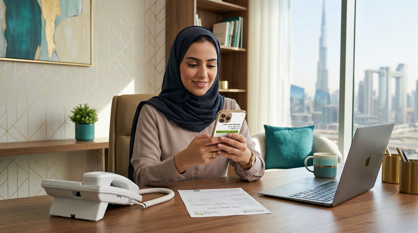 دفع فاتورة الهاتف الأرضي في الإمارات — اتصالات وdu