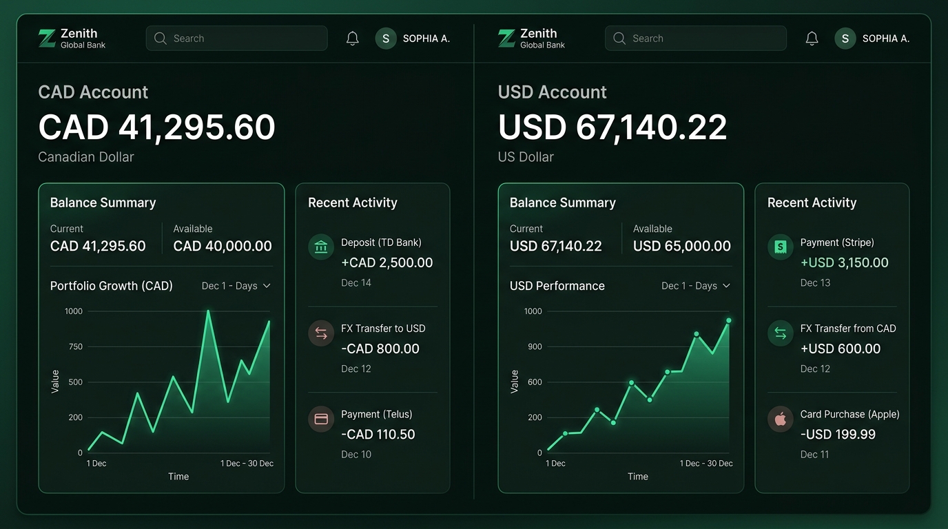 Multi-Currency Accounts