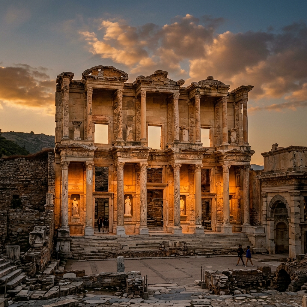 Ephesus After the Crowds: Visiting at Dusk