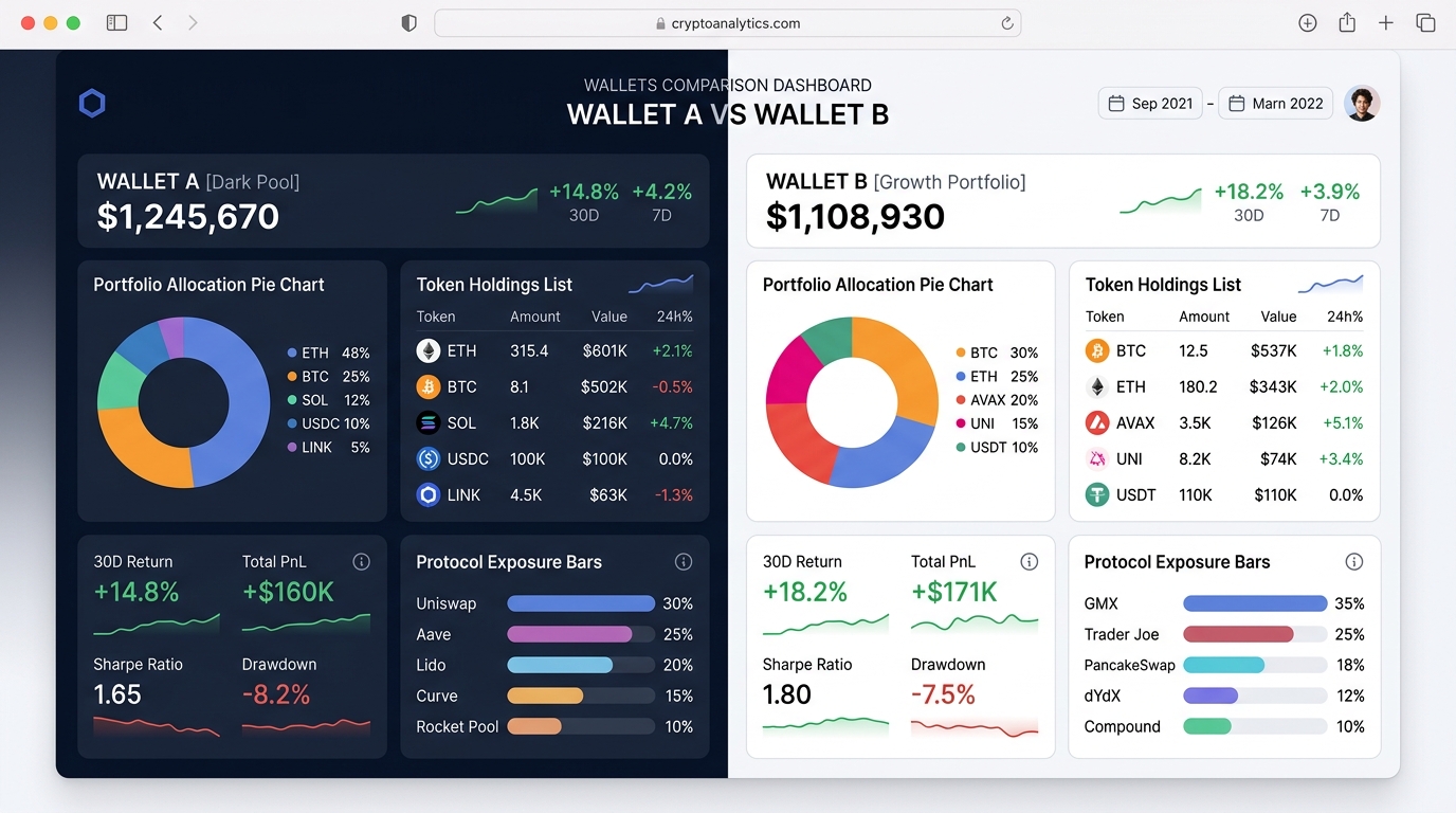 Wallet Comparison Tool
