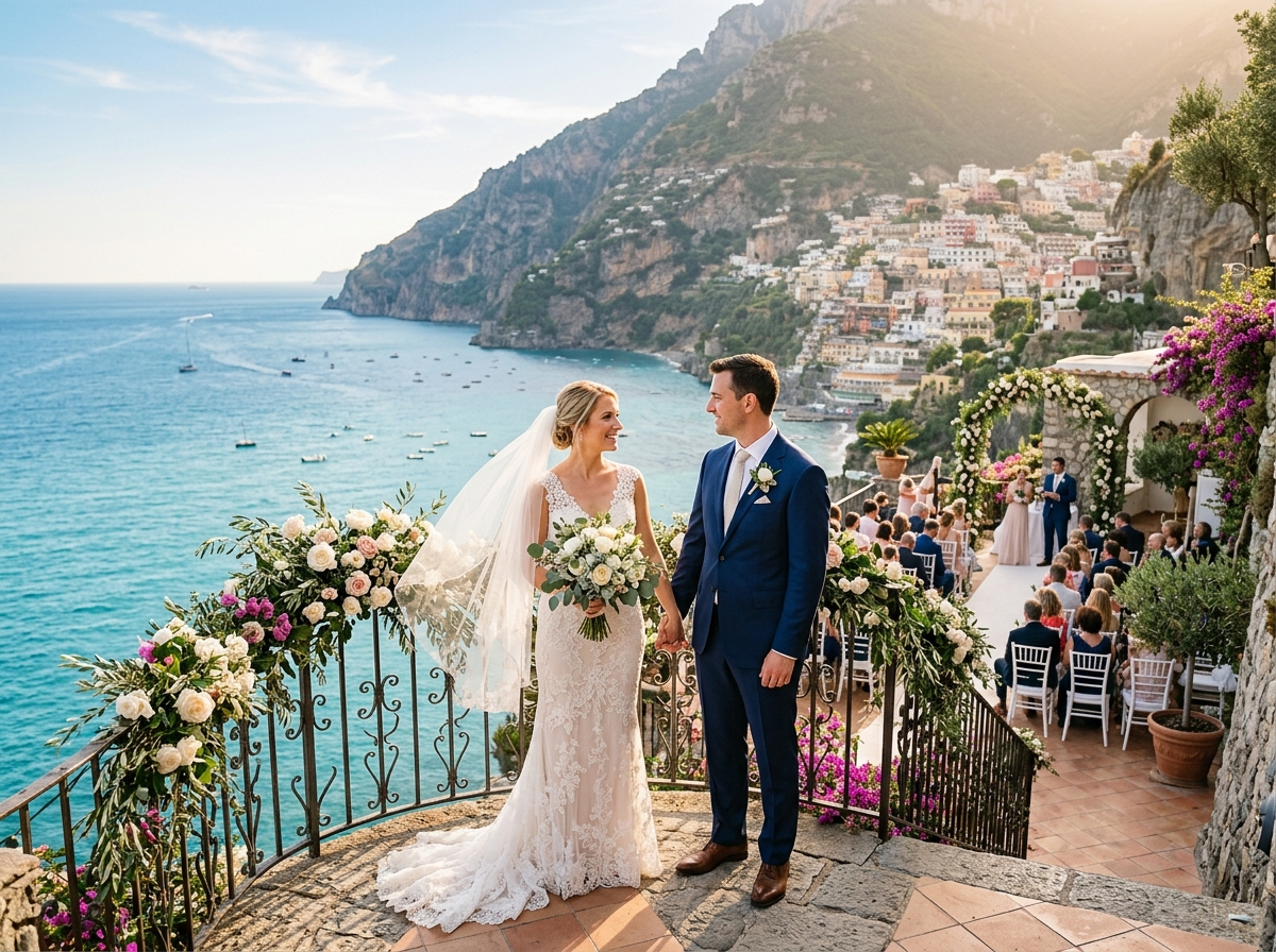 Sofia & Marco wedding in Amalfi Coast, Italy
