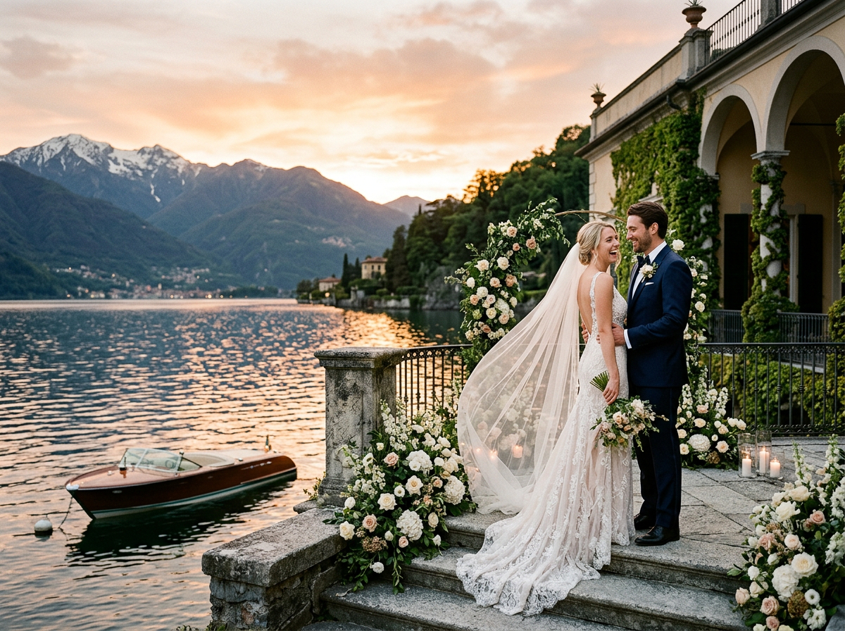 Lily & Ben wedding in Lake Como, Italy