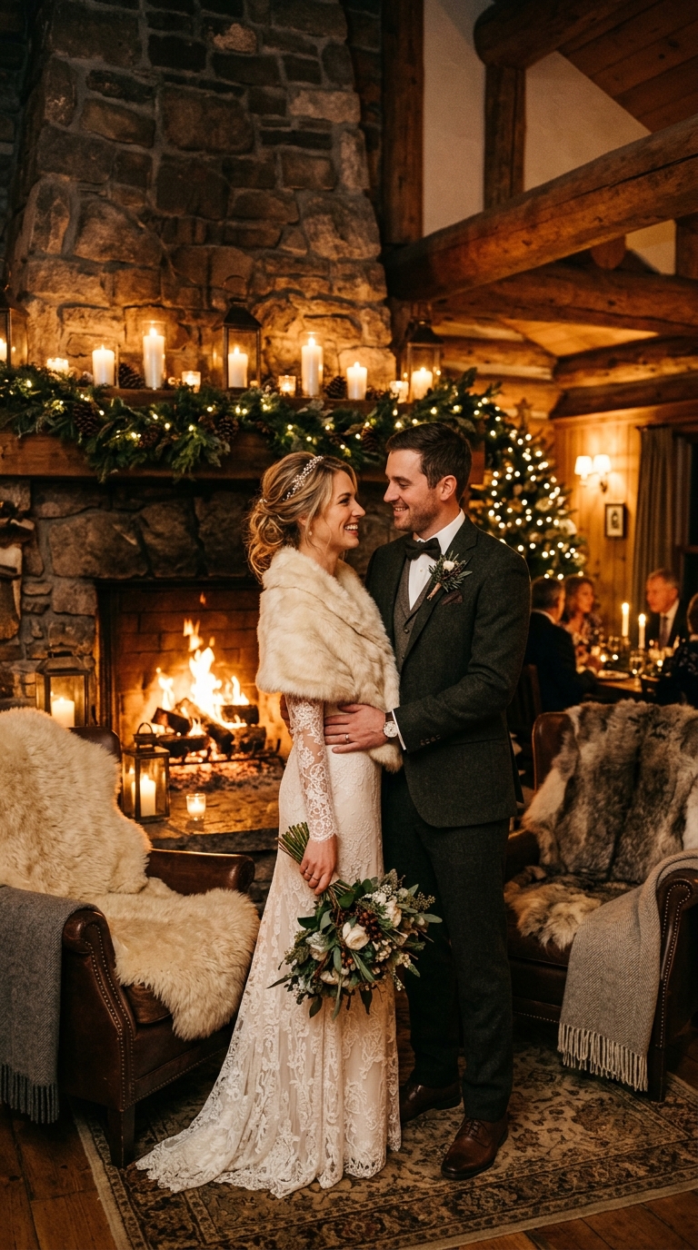 Cozy Winter Lodge